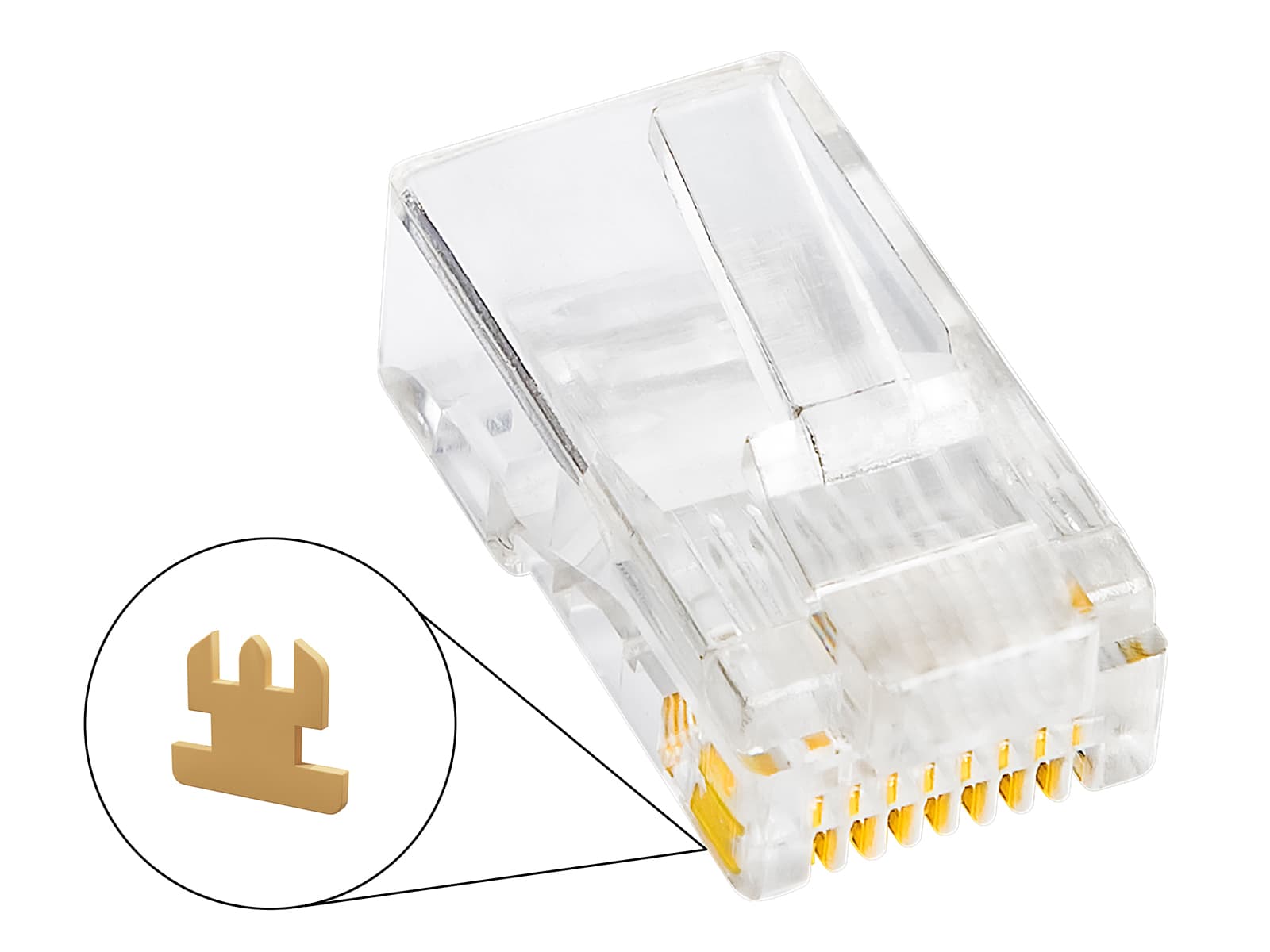 Telefonski vtič 8p8c (RJ45) Blow - pakiranje 10 kosov