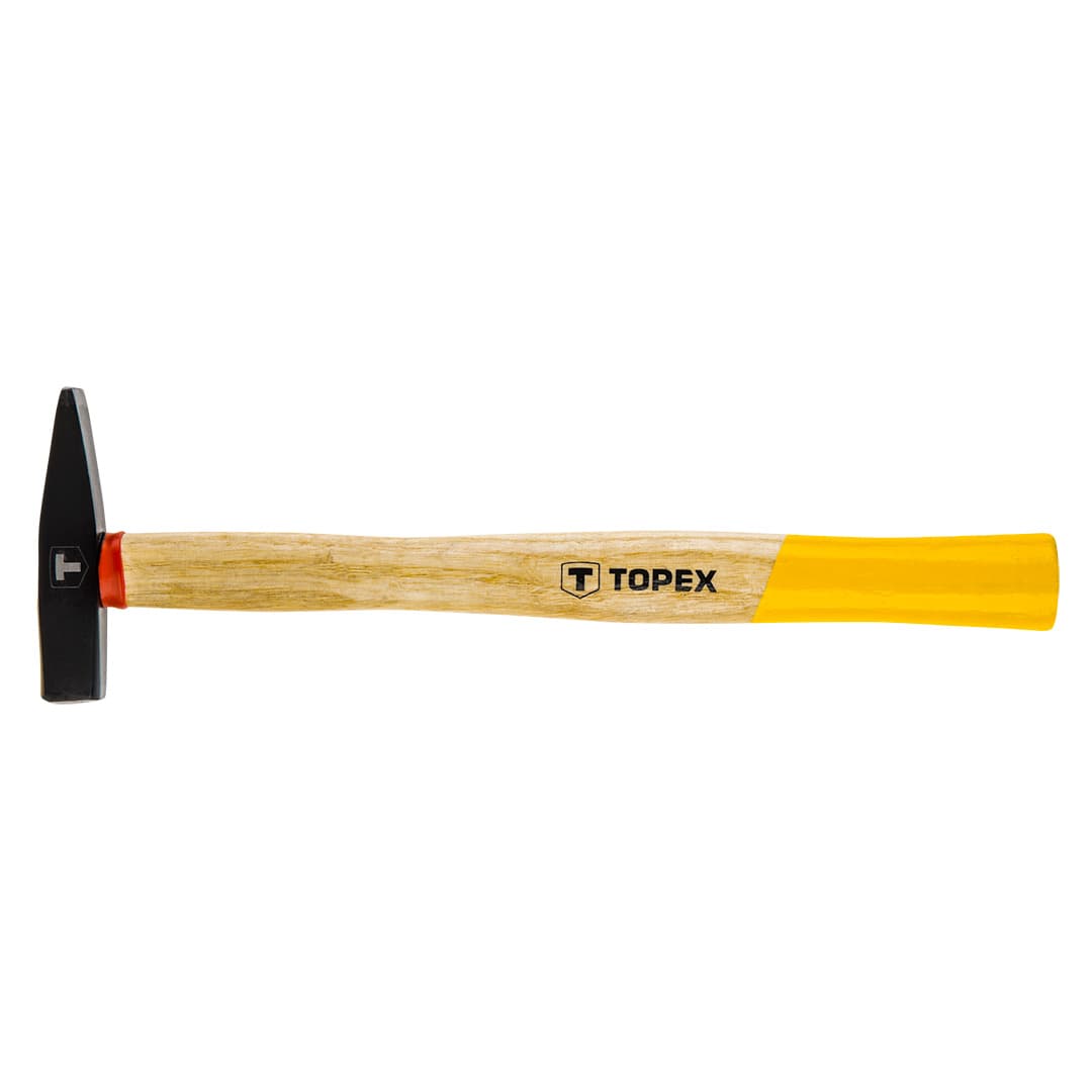TOPEX kladivo 100g, leseni ročaj, 257x82x13mm