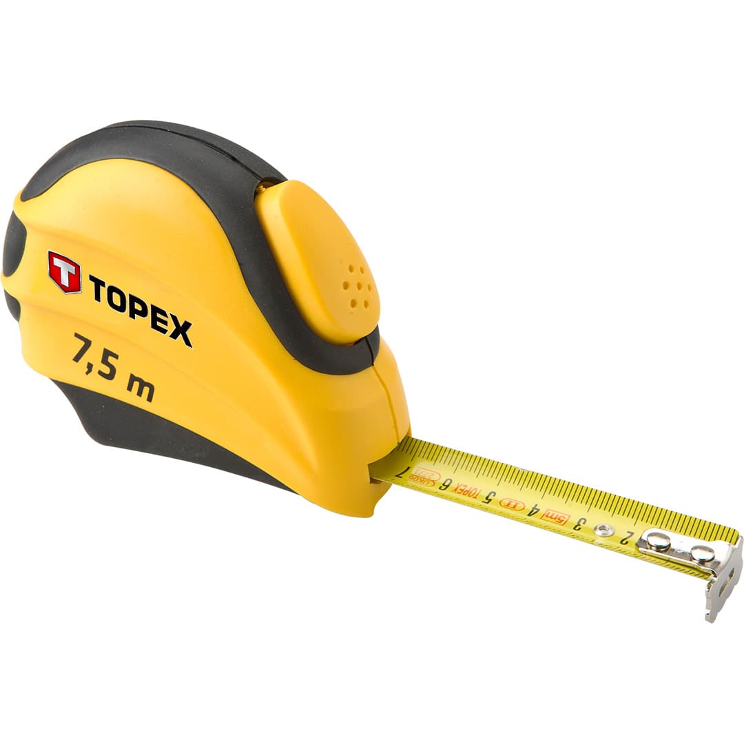 TOPEX jeklena merna traka 7.5 m x 25 mm
