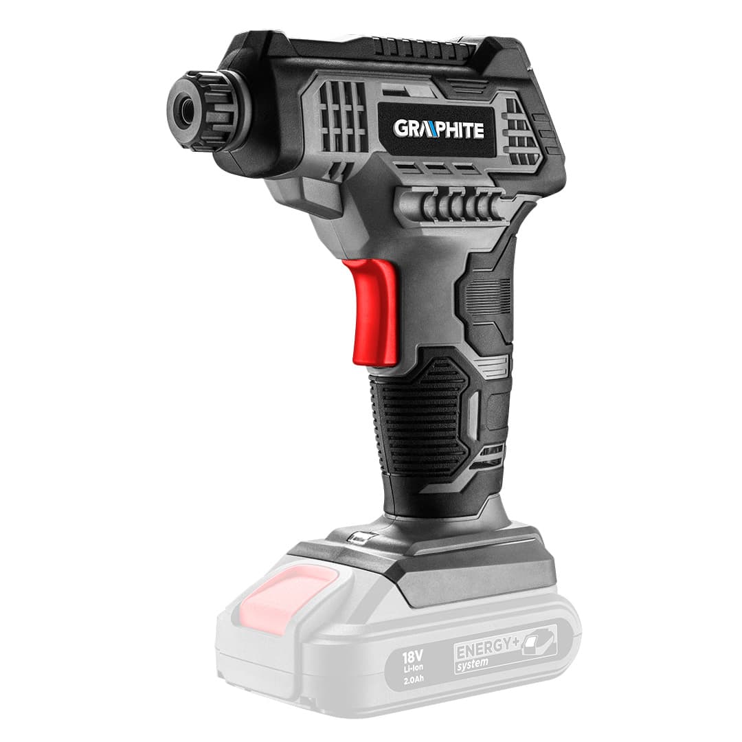 GRAPHITE Akumulatorski kompresor Energy+ 18V (brez baterije)
