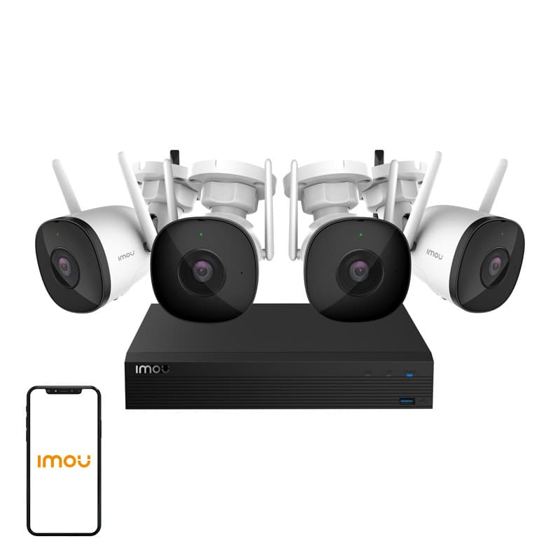 IMOU Kit-Pro WiFi CCTV nadzorni komplet (4 kamere + NVR)