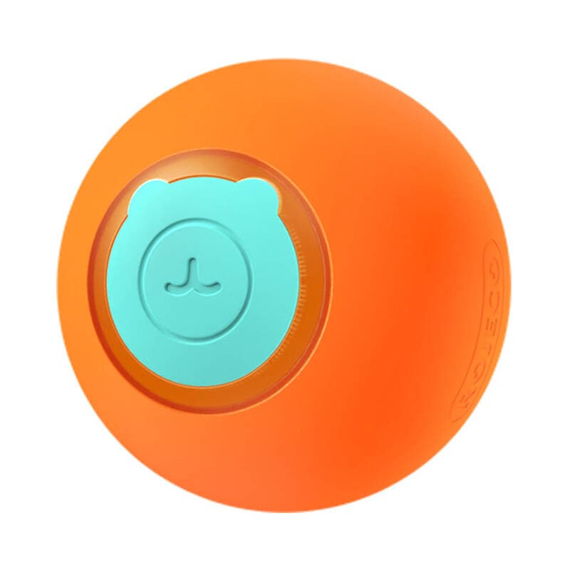 Rojeco Interaktivna žogica za mačke (oranžna)