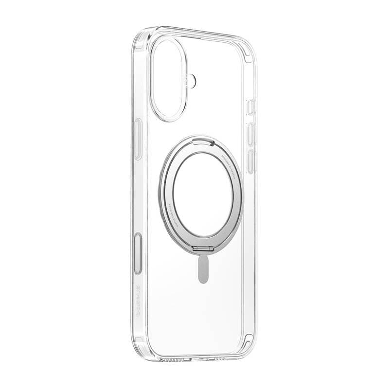 Baseus SkyRing 360° iP16 magnetna torbica z oporo (transparentna)
