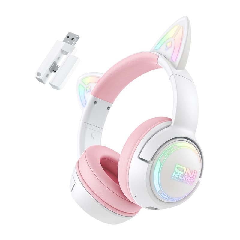 ONIKUMA GT838 gaming slušalke (roza)