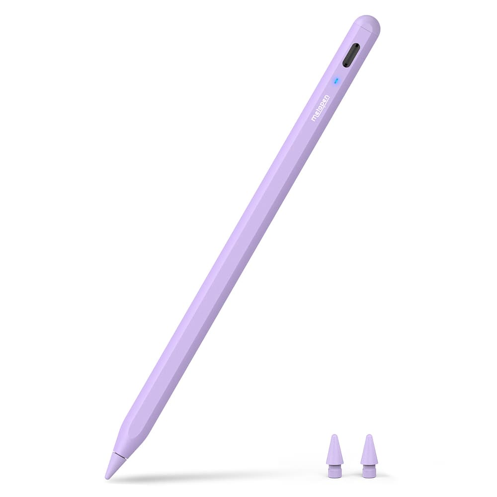 Metapen A8 aktivno pisalo za iPad USB-C - Škrlatna