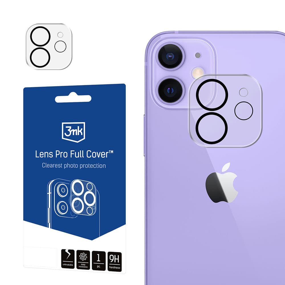 3mk Lens Pro Full Cover za Apple iPhone 11/12 mini