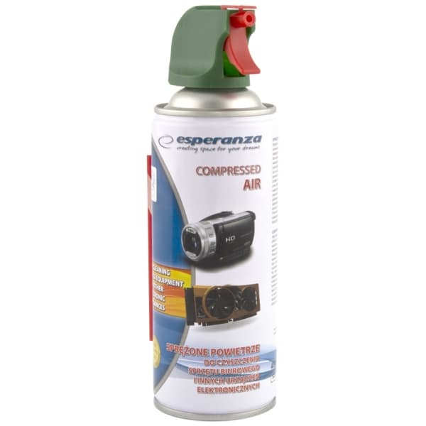 Esperanza ES120 stisnjen zrak s pištolo, 400ml
