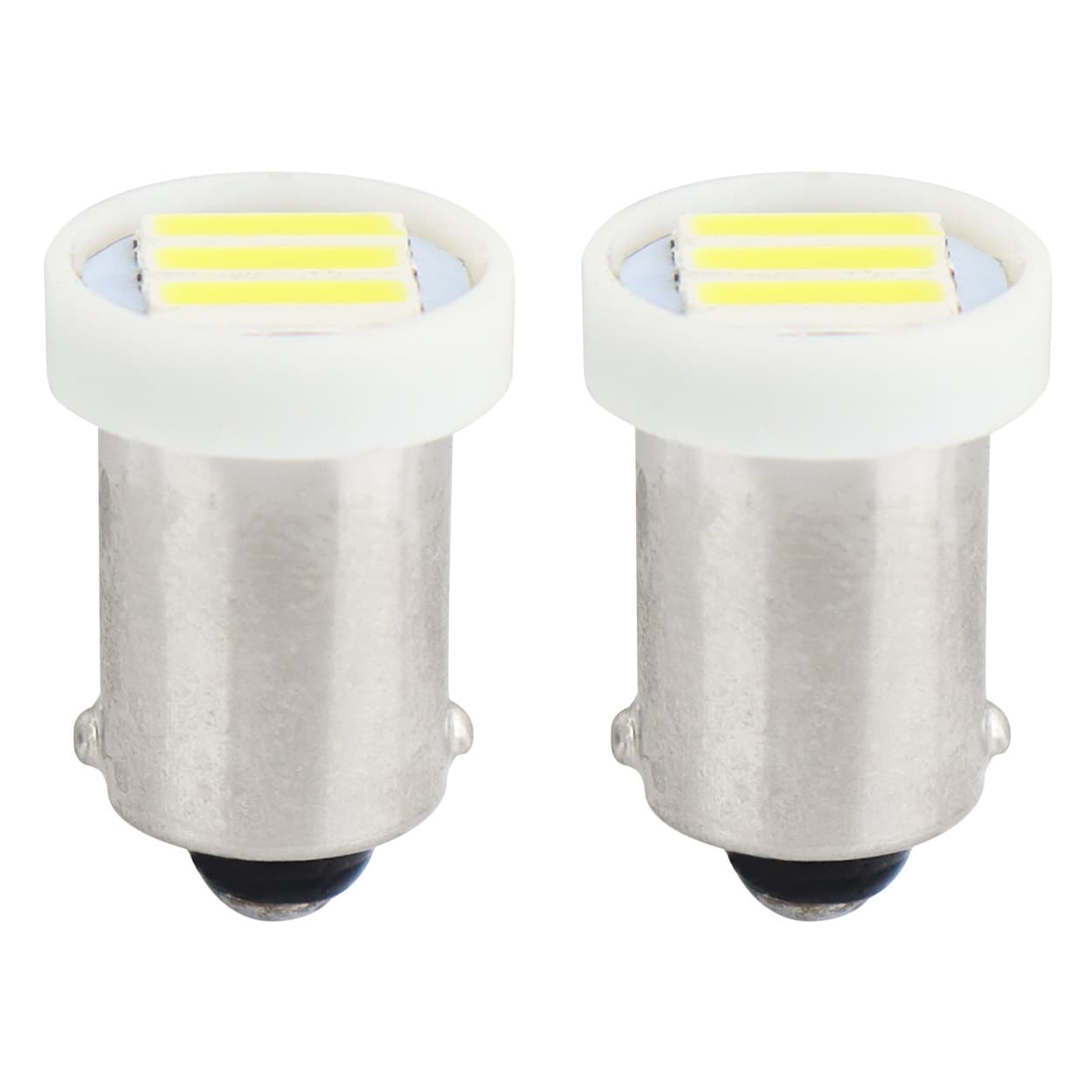 Žarnice AMiO LED T4W BA9S (3x 7020 SMD) bela, 12V
