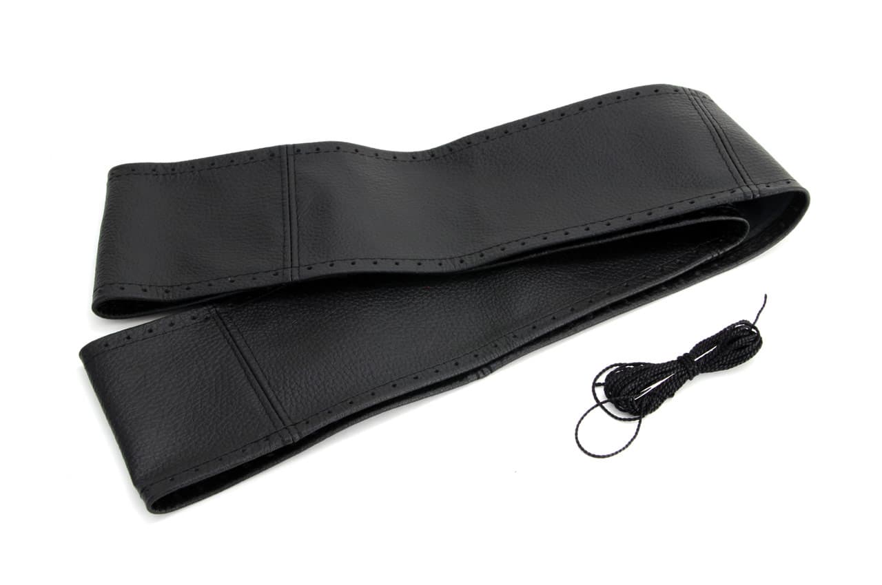 AMiO Usnjena vrvna prevleka za volan M (37-39 cm)