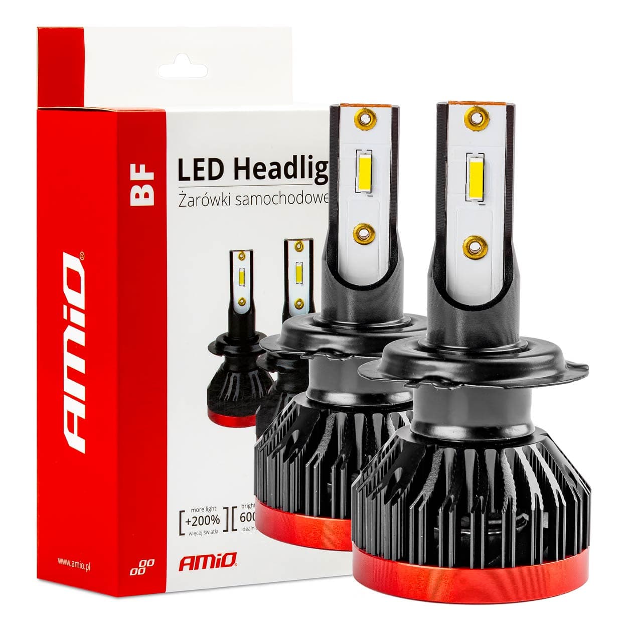 Avtomobilske LED žarnice AMiO BF H7, 6000K, CANBUS