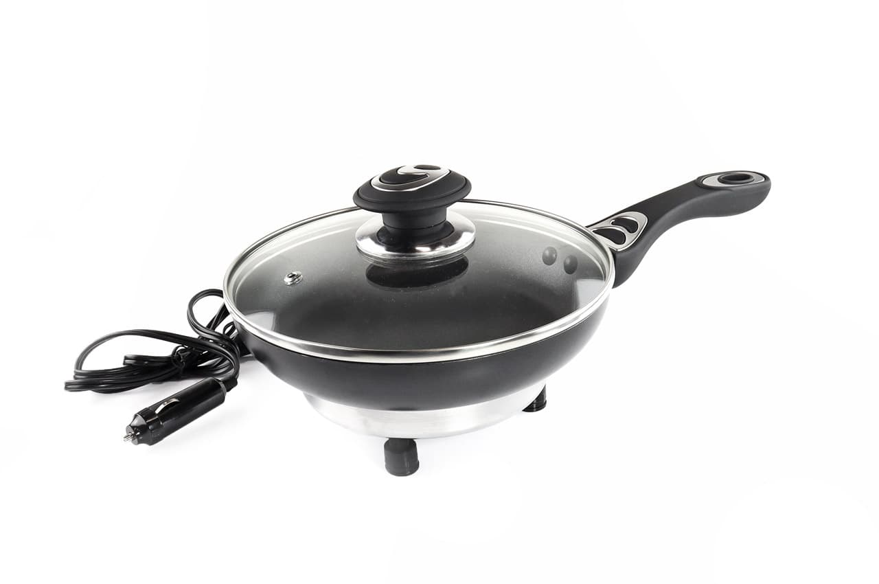 Avtomobilska električna ponev AMiO 20 cm, 150W, 12V