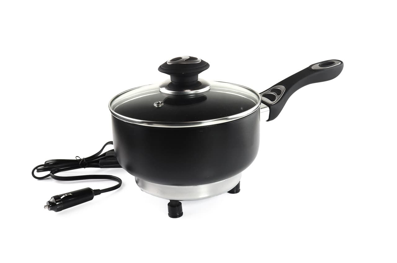 Električni lonec AMiO s pokrovko 18 cm, 150W, 12V