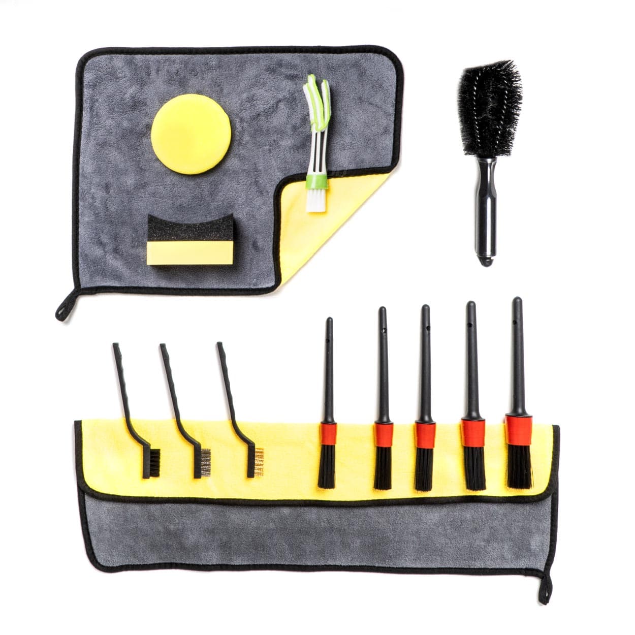 Velik set za avto detailing AMiO, 13 kosov
