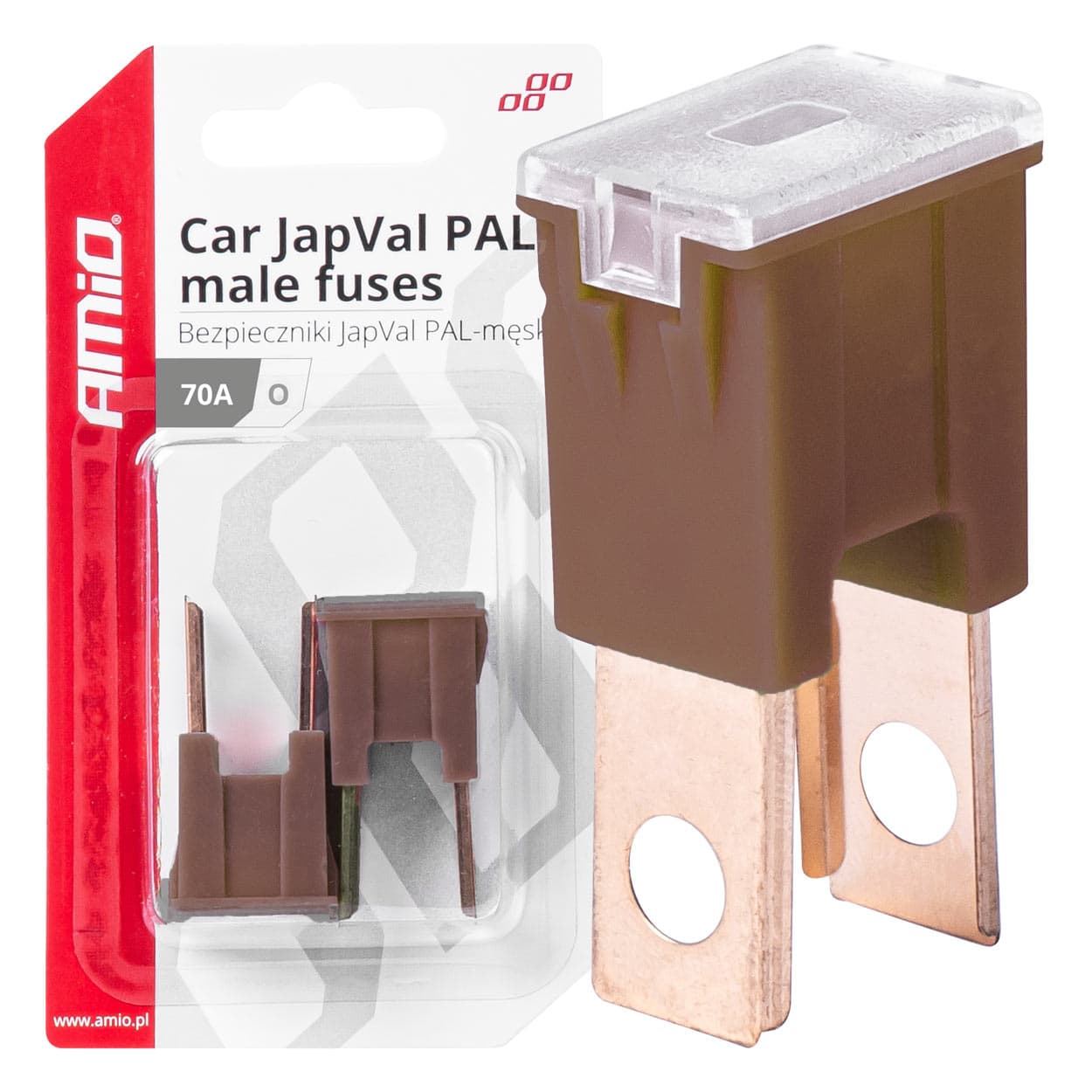 Avtomobilski varovalki AMiO JAPVAL PAL 70A (2 kom)