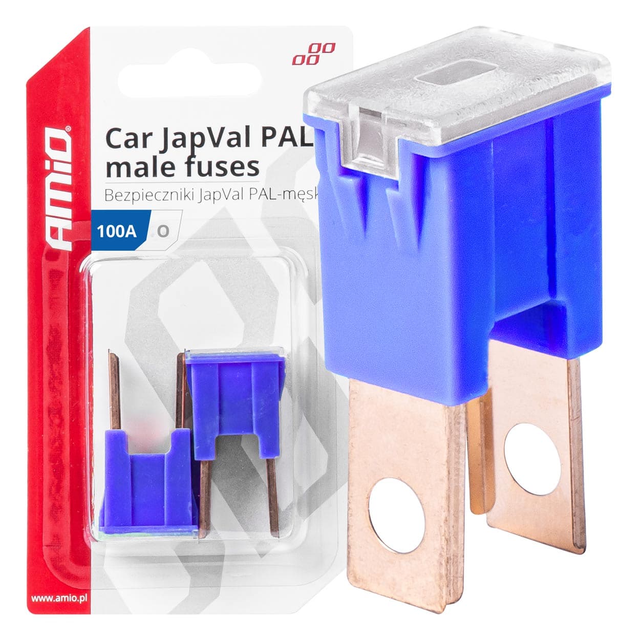 Avtomobilski varovalki AMiO JAPVAL PAL 100A (2 kom)