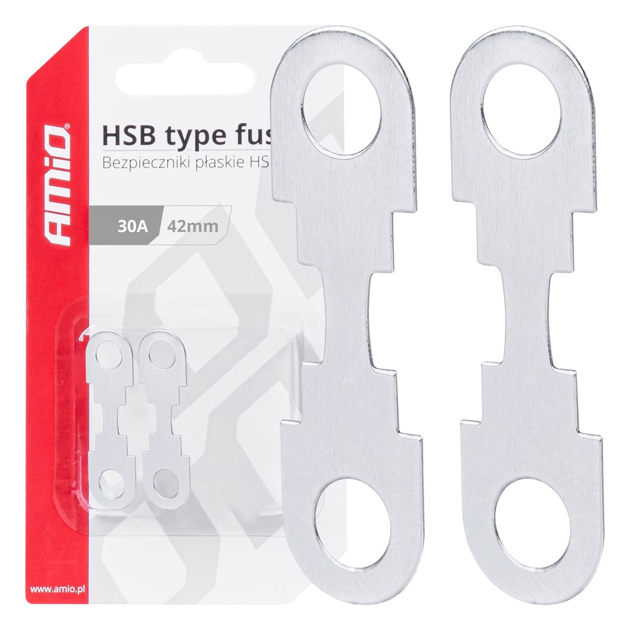 AMiO varovalke HSB, 2 kosa, 42mm, 30A