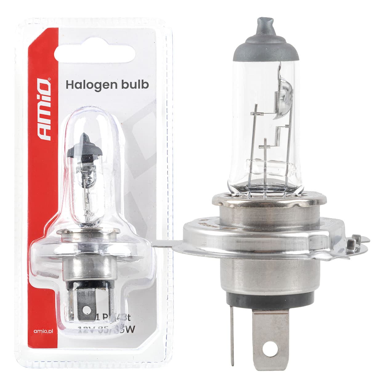 Halogenska žarnica HS1 12V 35/35W PX43T AMiO