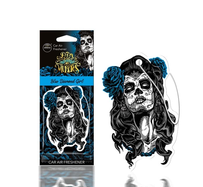 AROMA CAR Odstranjevalec vonja 'Blue Diamond Girl'
