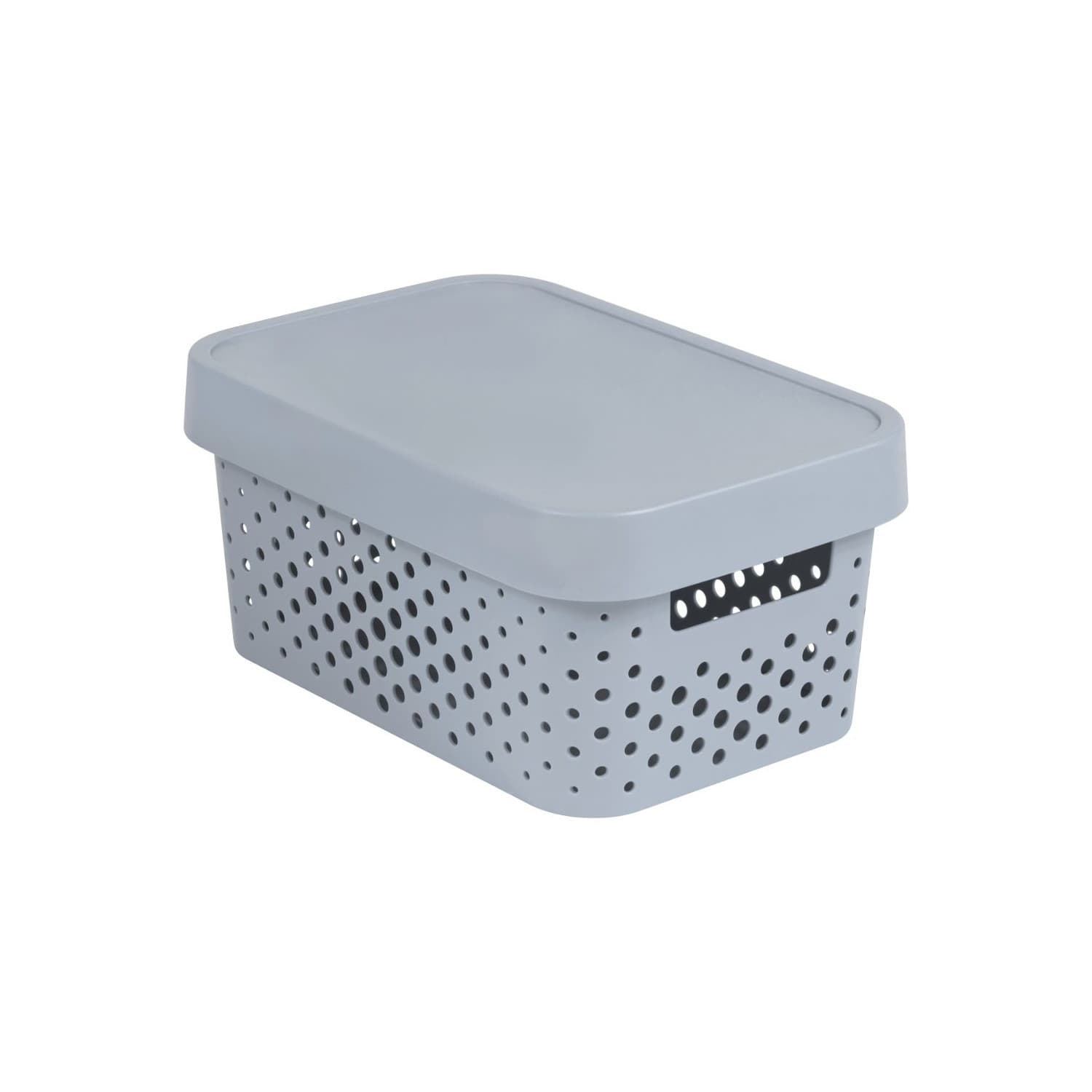 Curver Košara Infinity 4,5L s pokrovom, siva