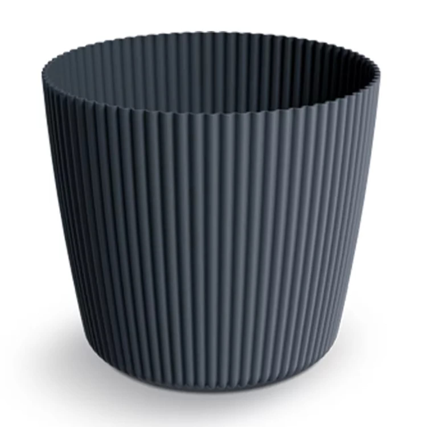 Prosperplast Milly Round antracitna okrogla doniczka, Ø 196 mm