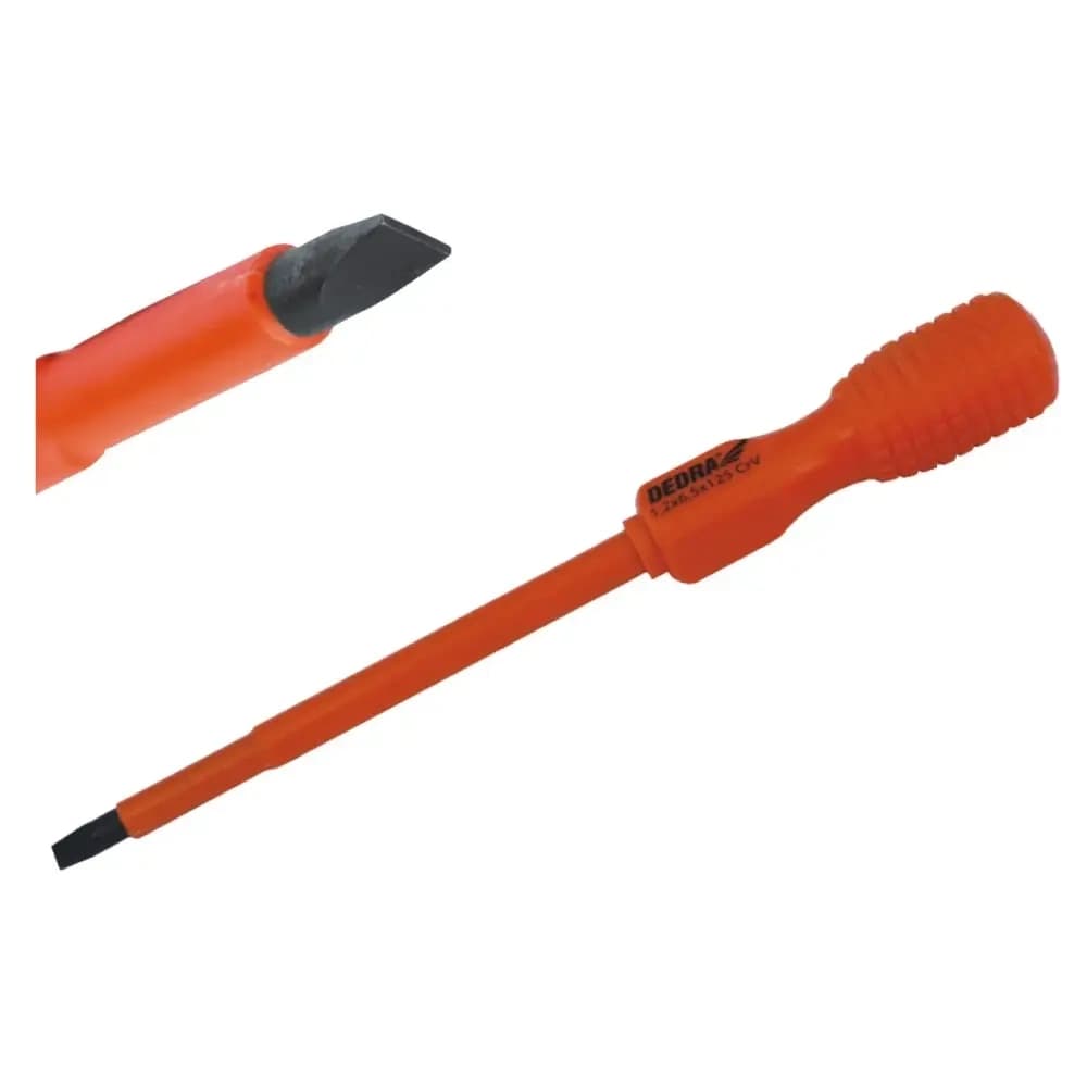Dedra Izoliran izvijač (-), 1.0x5x125mm, VDE certifikat