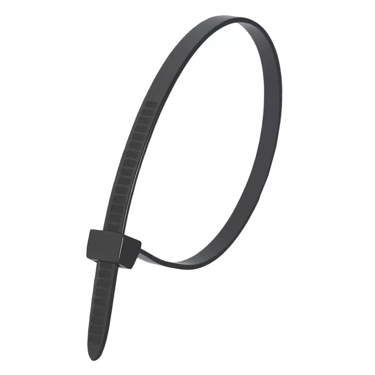 Dedra vezice za kable nylon črne 3,6x200mm (25 kosov)