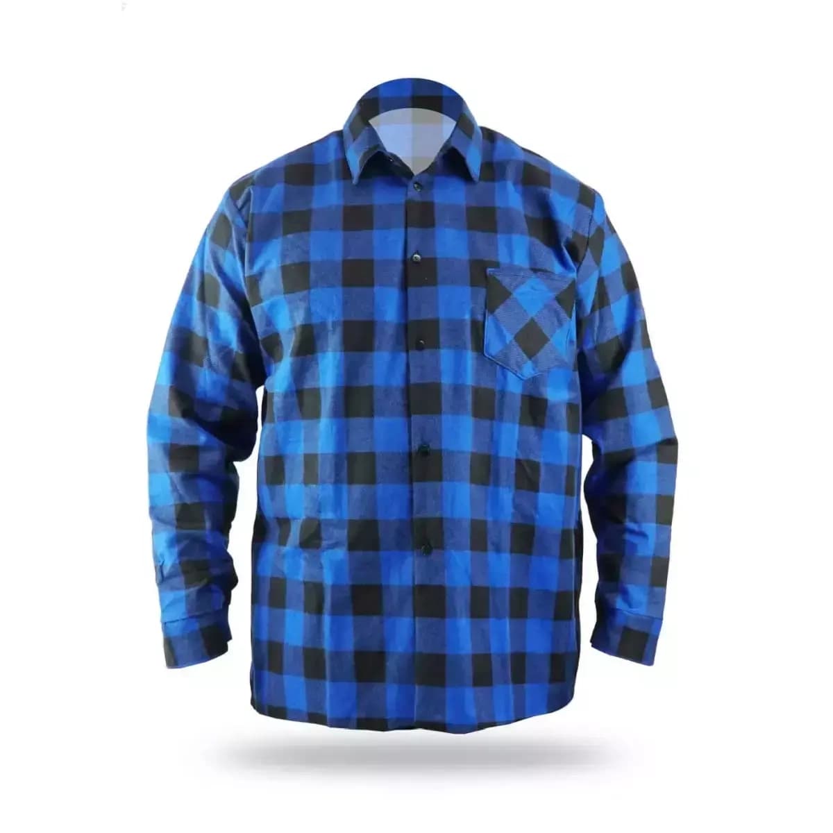 Dedra Flanelna srajca, modra, XXL