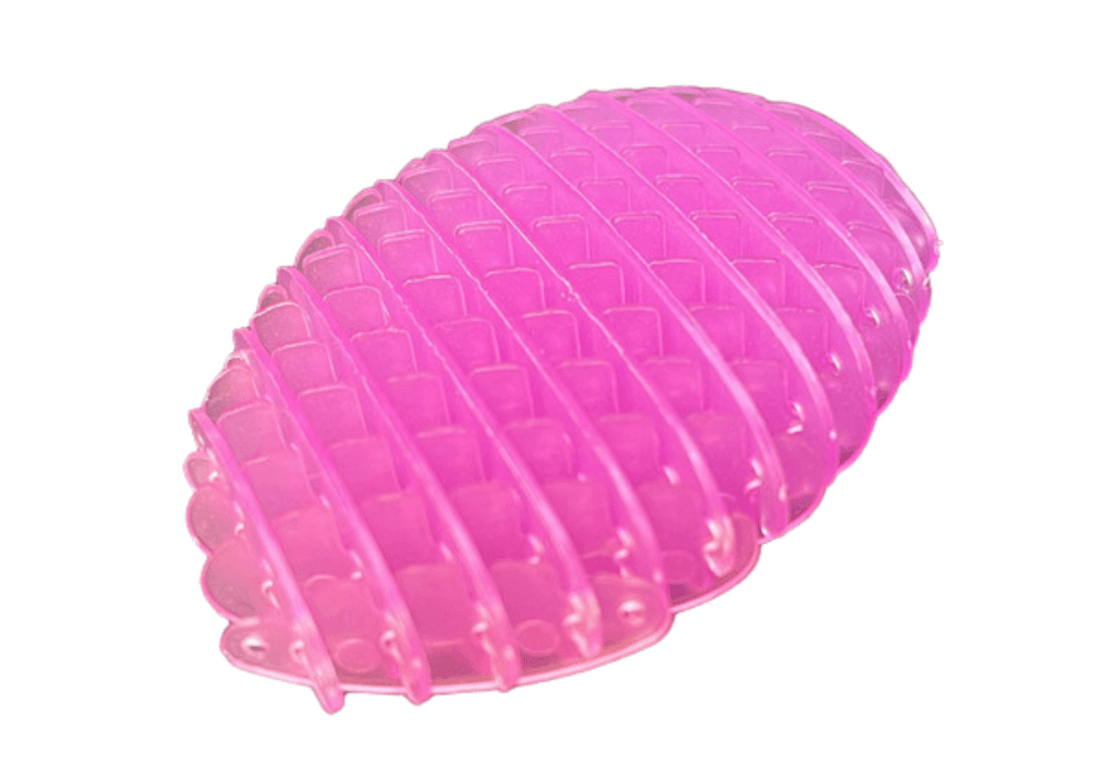 LEAN TOYS Fidget igrača, vijolična, antistresna, senzorična, 5 cm