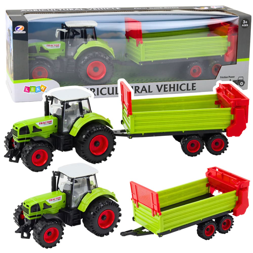 Traktor z Mehansko Priklopno - Zeleni