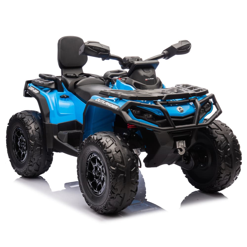 Otroški električni quad Can Am Outlander 4x4 DK-CA005, modri - LEAN CARS
