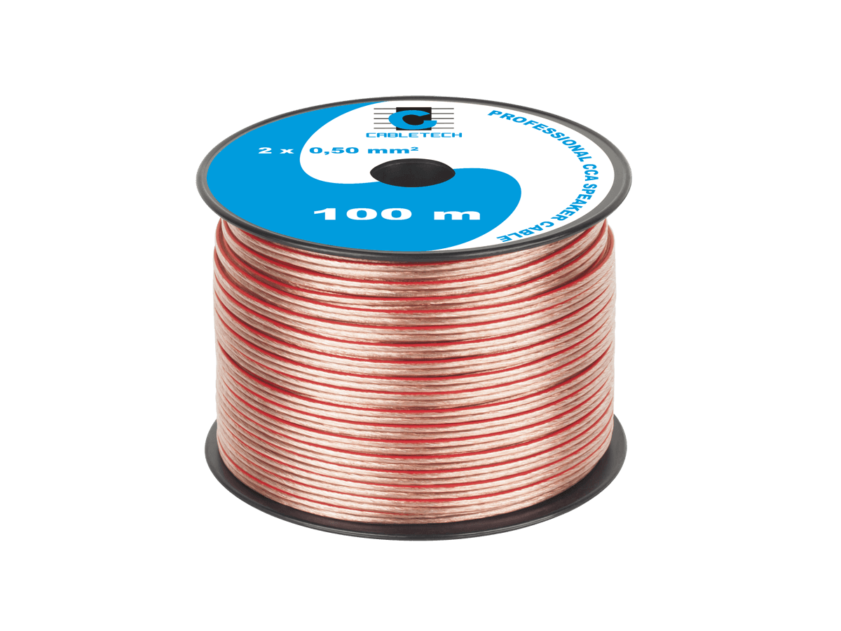 Zvočniški kabel Cabletech CCA 0.50mm, 100m