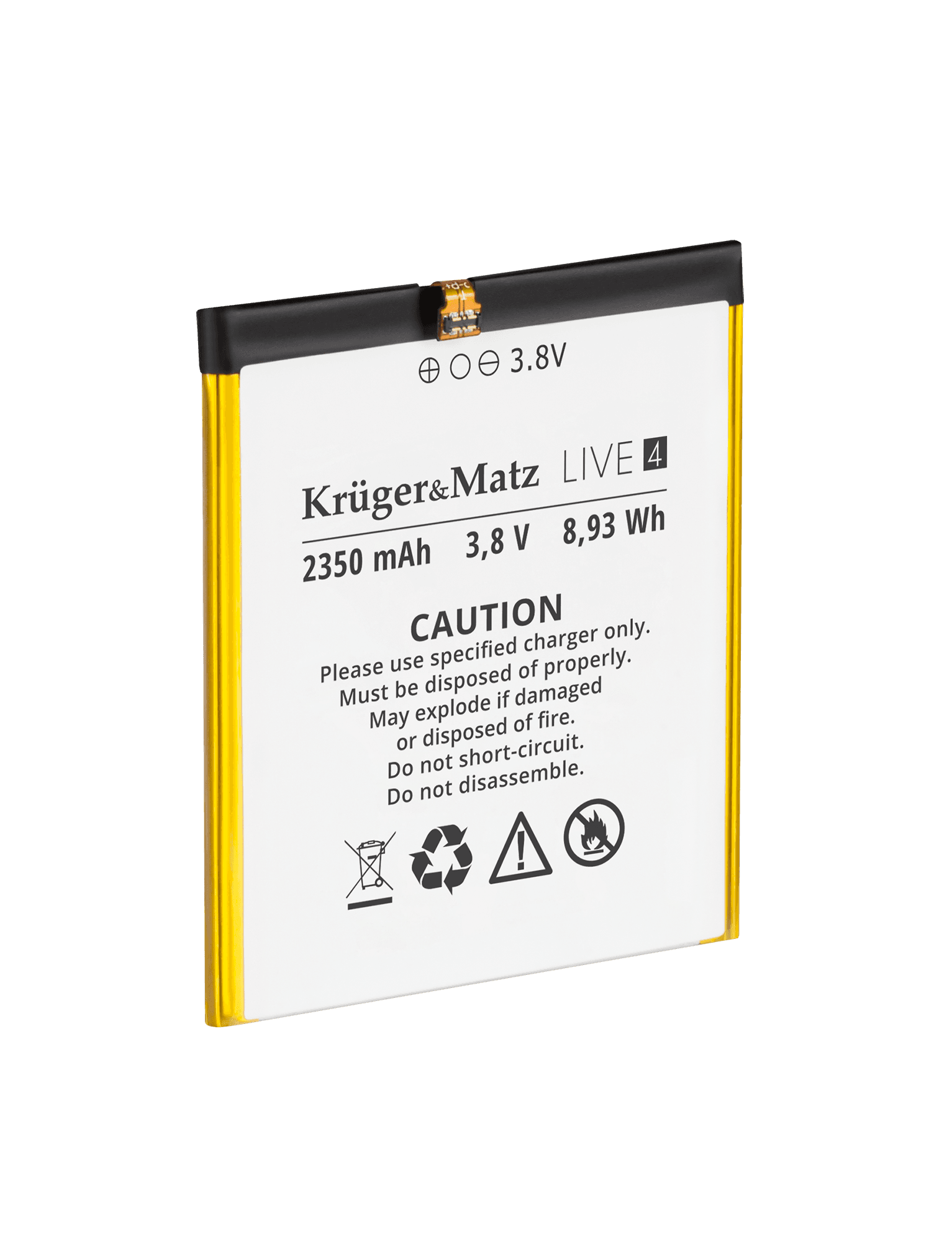 Originalna baterija za Kruger&Matz Live 4/4S