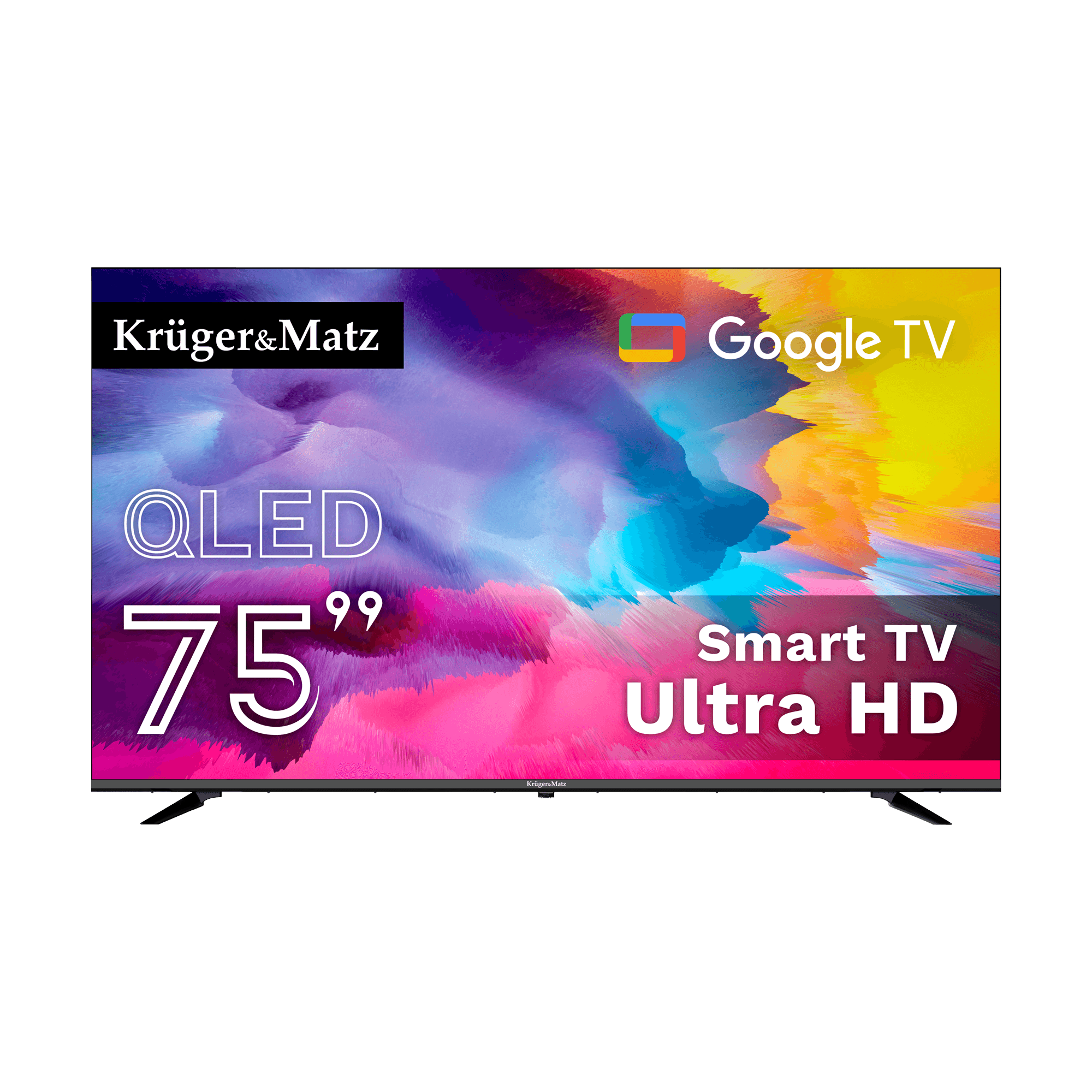 Kruger&Matz 75" QLED UHD pametni TV z DVB-T2/S2