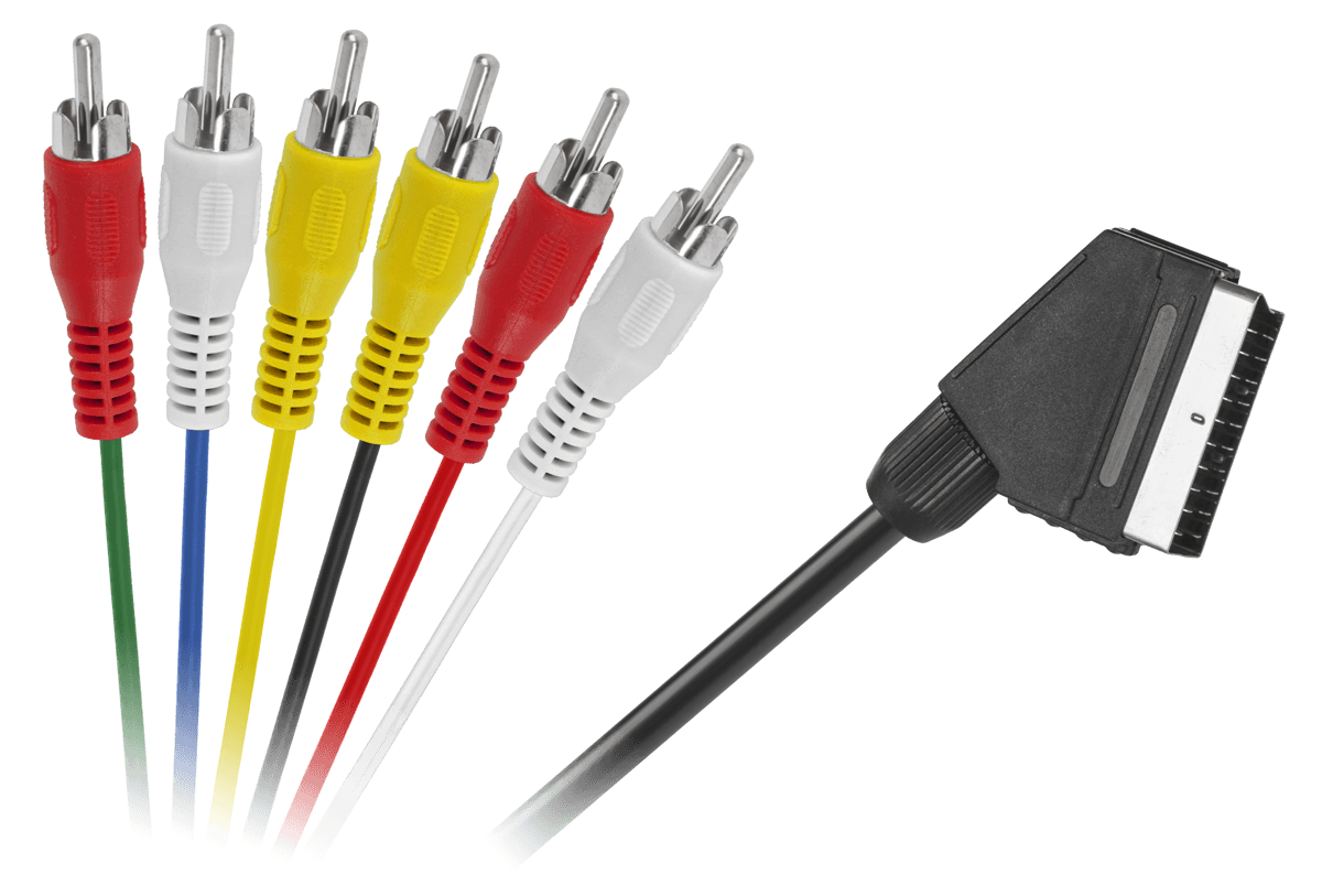 Cabletech Kabel EURO - 6 x RCA 1,2m