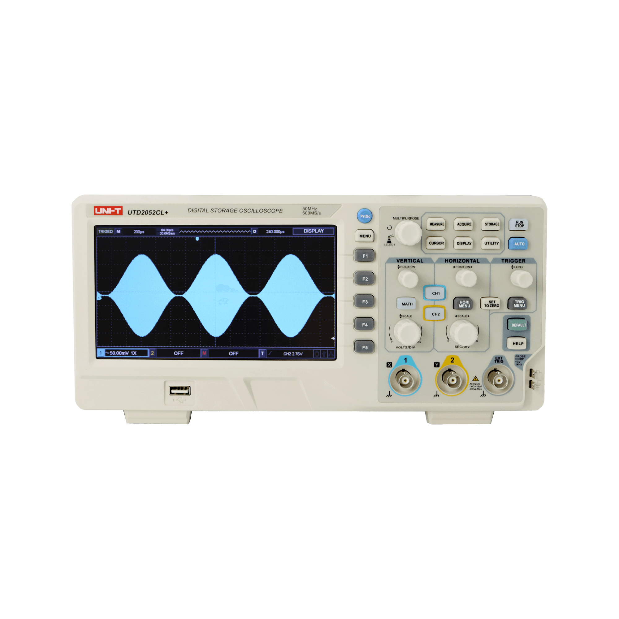 Uni-T UTD2052CL+ Osciloskop