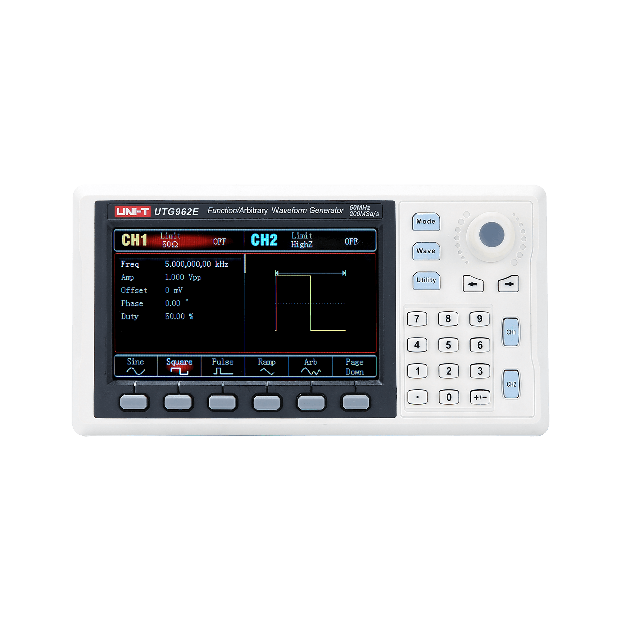 Uni-T generator signalov UTG962E (60 MHz)