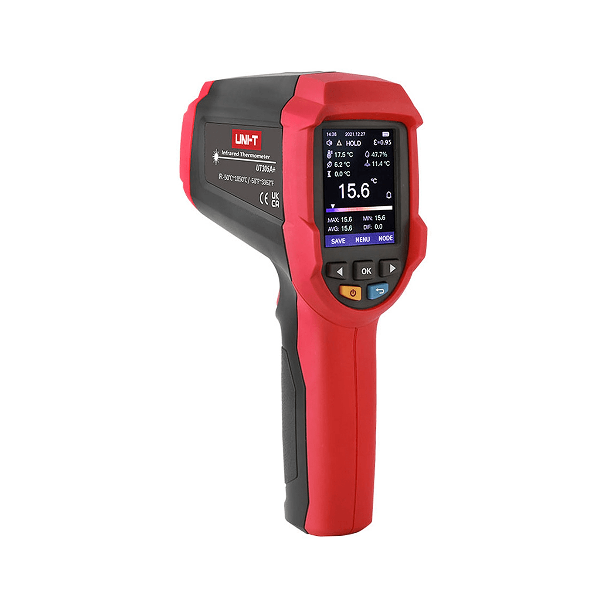Termometer Uni-T UT305A+, infrardeči, -50°C do 1850°C