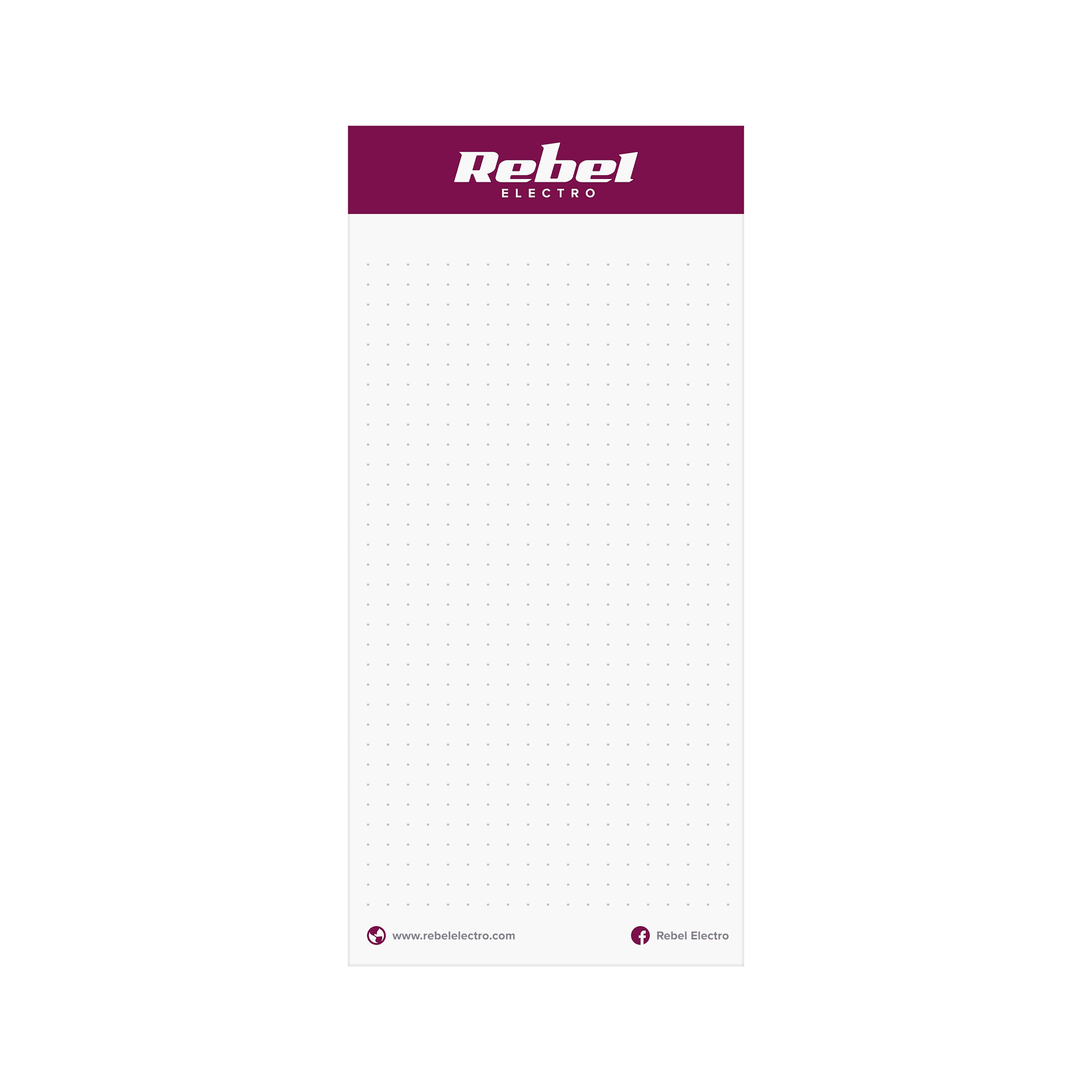 Notranji blok Rebel Electro (25 listov, DL)