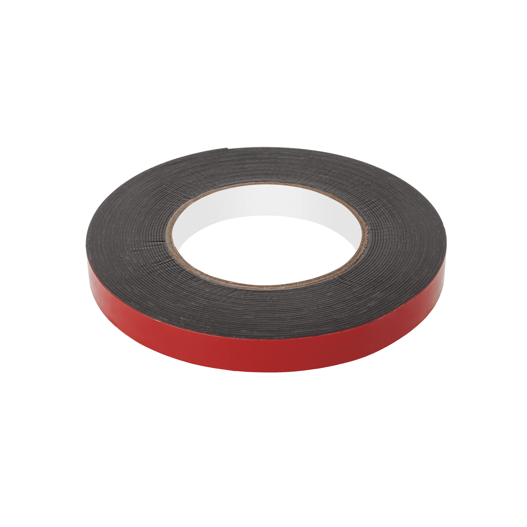 Obostranski penasti trak REBEL 1 mm x 15 mm x 10 m, črn
