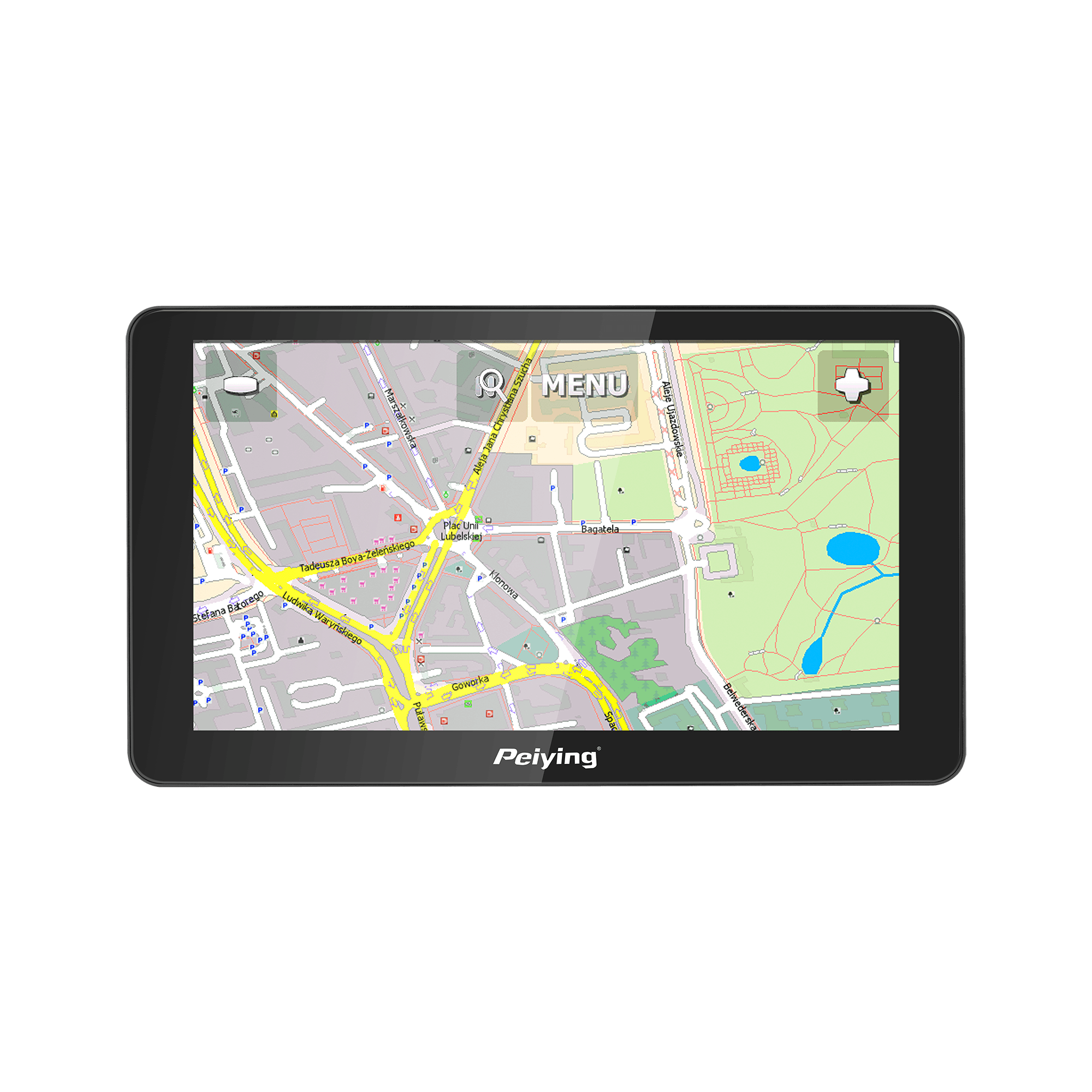 GPS navigacija Peiying Alien PY-GPS7014 z mapo EU