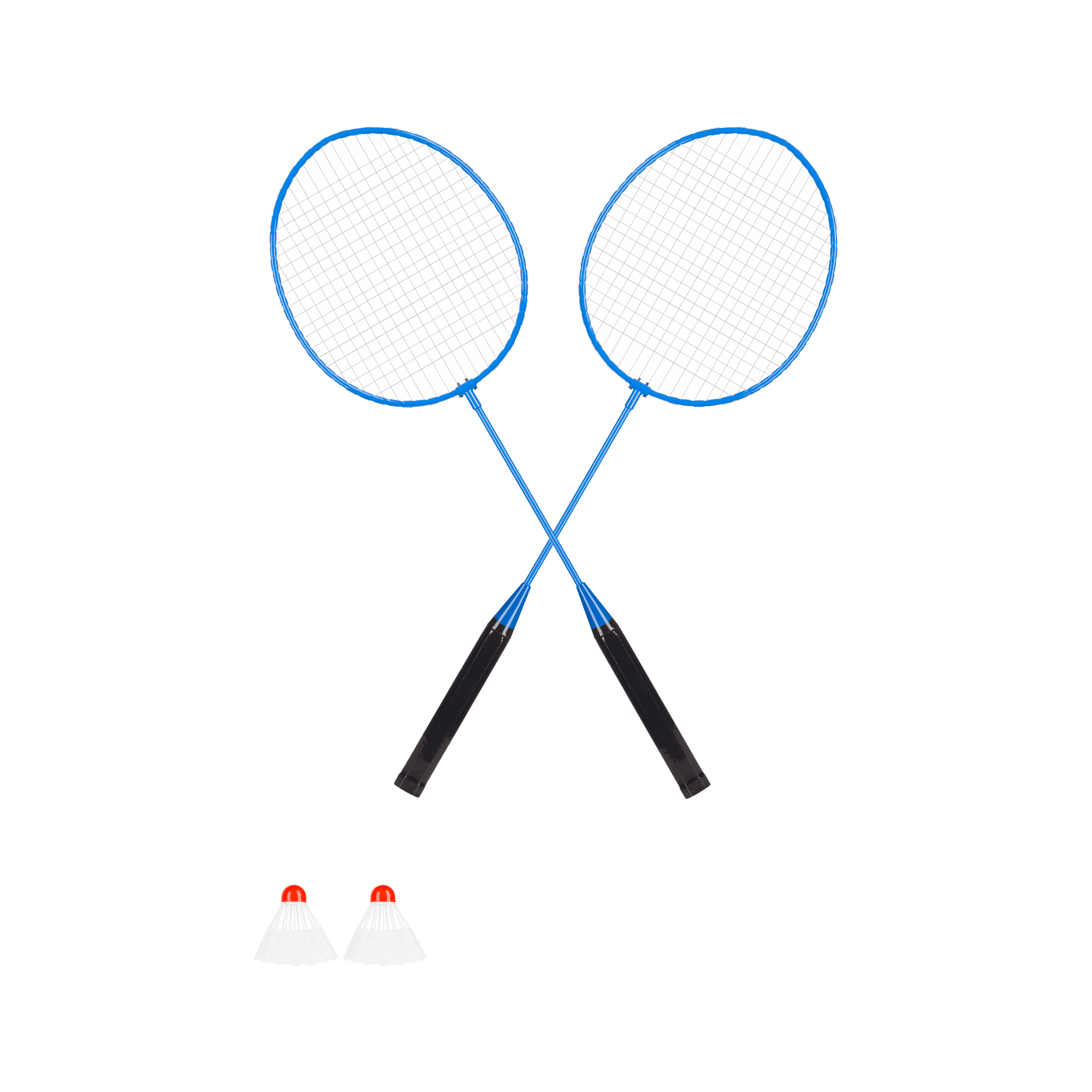 Rebel Active komplet za badminton (2 loparja, 2 peresni peresa)