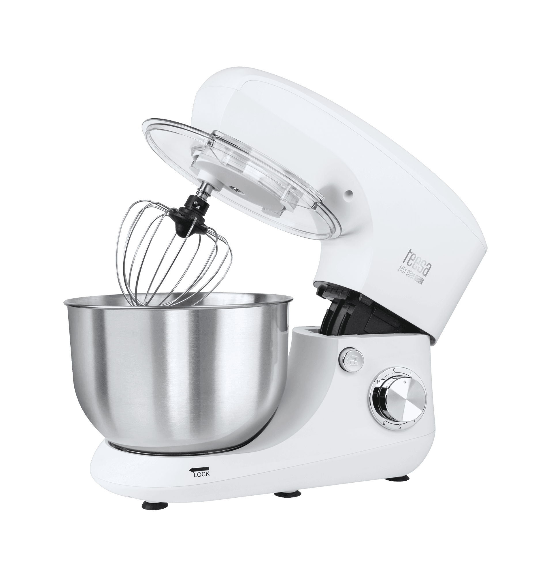 Teesa EASY COOK SINGLE kuhinjski robot, 1400W, 5.5L, bela