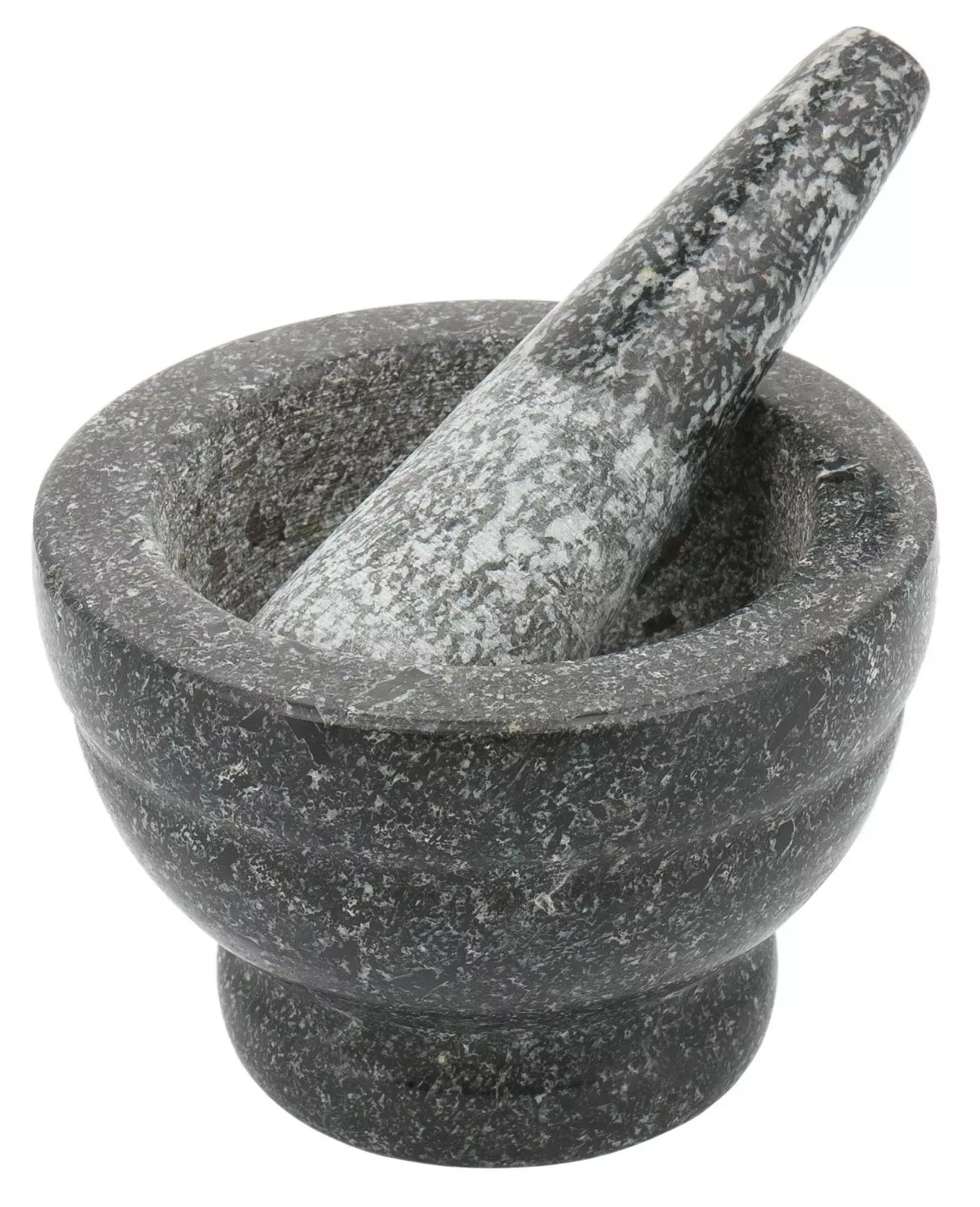 Kinghoff možnar z tolkalom, kamen, komplet 2 kosa, ø9,5x7cm