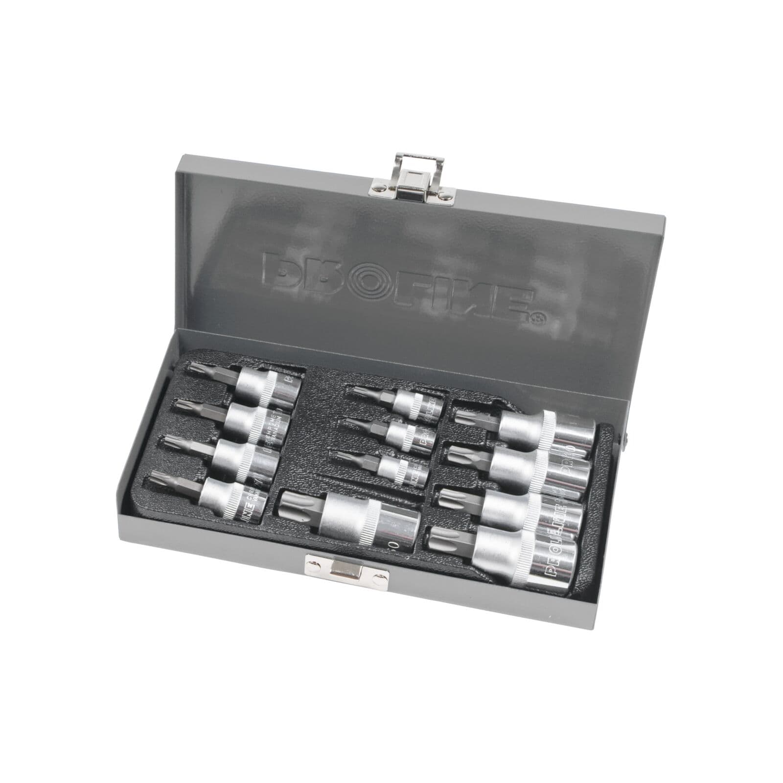 Proline Komplet 12 nastavkov Torx T4-T60, 1/2, 3/8, 1/4