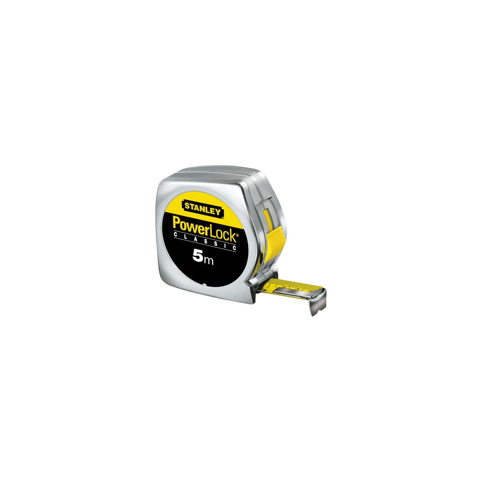 Stanley merilni trak 5 m x 19 mm, PowerLock, plastično ohišje