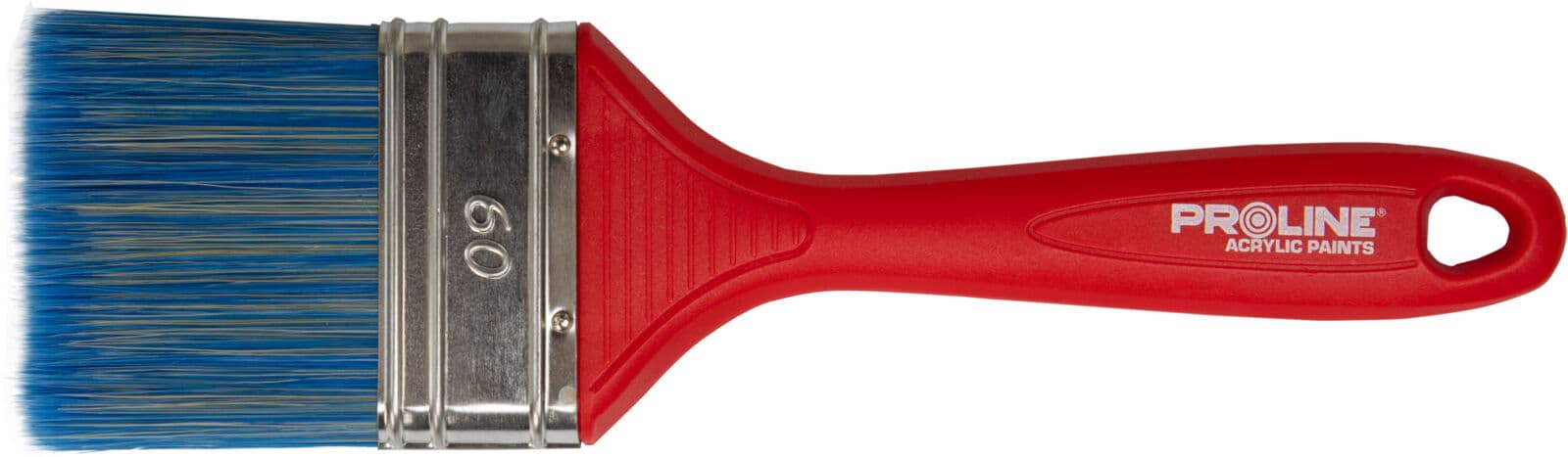 Proline Pędzel płaski standard 80mm, plastičen ročaj, akril