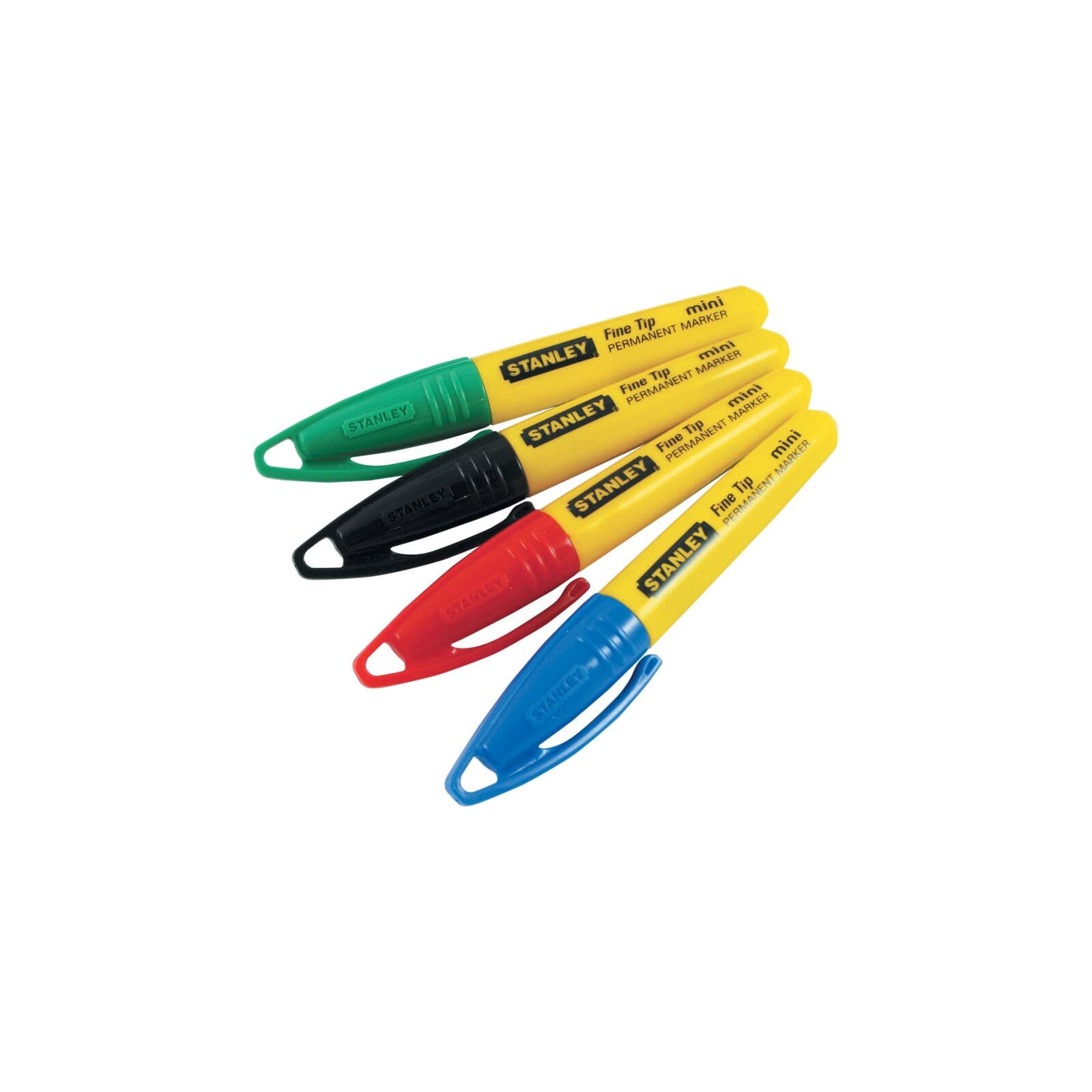 Stanley mini marker set, karta, 4 barve