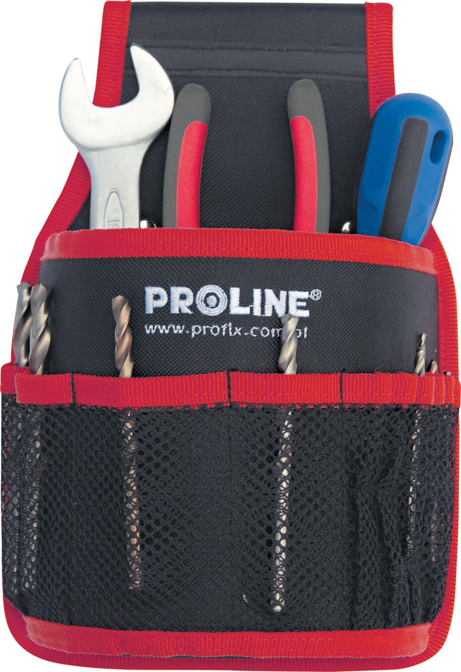 Proline torbica za orodje z eno veliko in deset manjšimi predalčki
