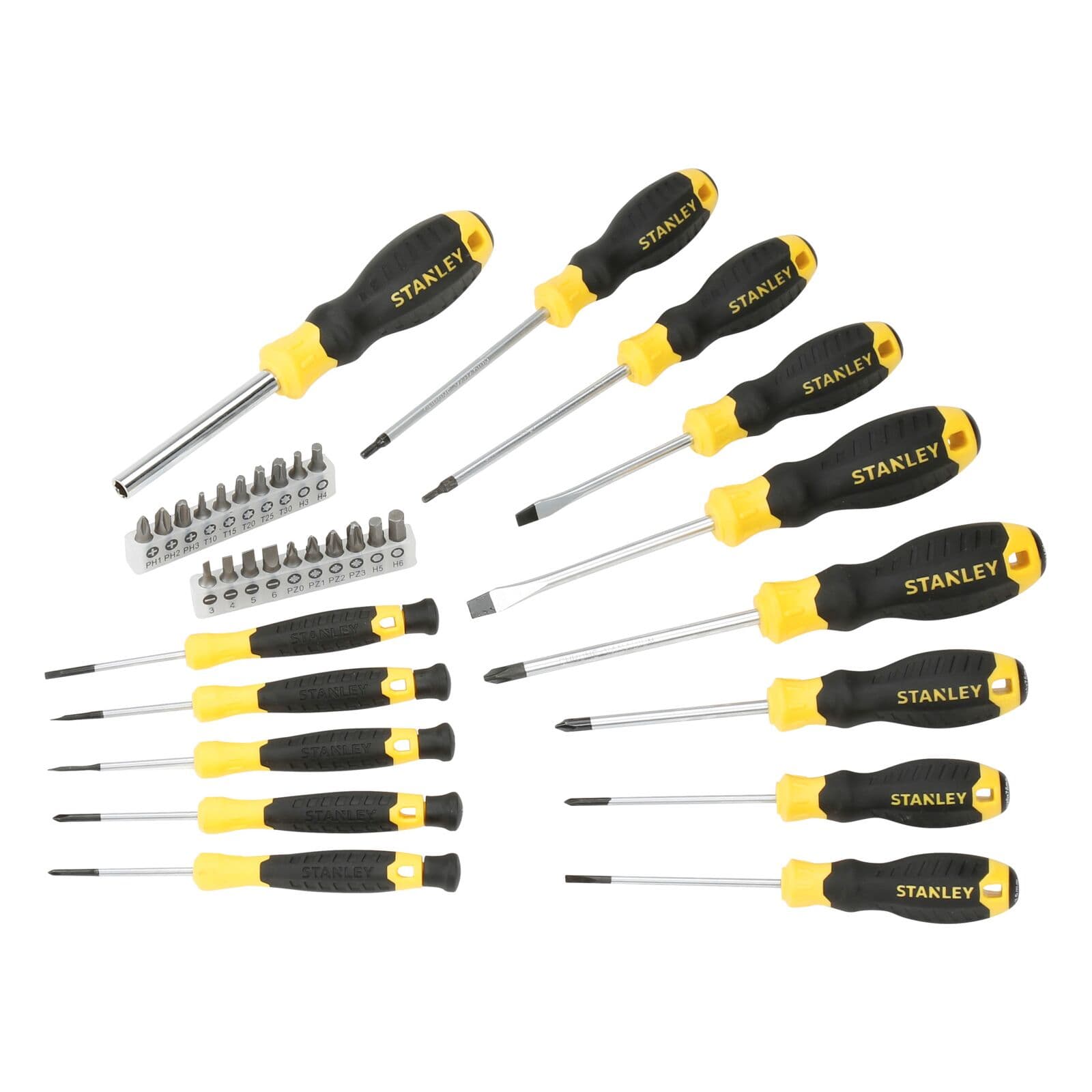 Stanley set 34-delnih izvijačev