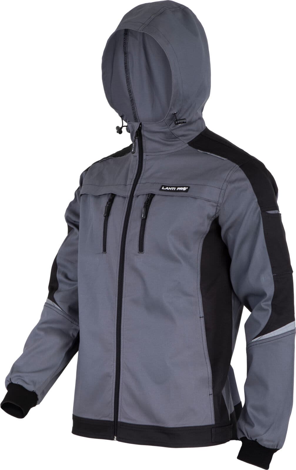 Delovna bluza Lahti Pro, siva/črna, XL